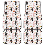 Toco Toucan Pattern Print Front and Back Car Floor Mats