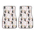 Toco Toucan Pattern Print Front Car Floor Mats