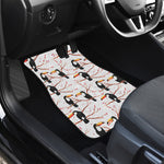 Toco Toucan Pattern Print Front Car Floor Mats