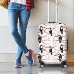 Toco Toucan Pattern Print Luggage Cover