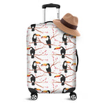 Toco Toucan Pattern Print Luggage Cover