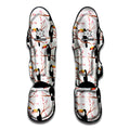 Toco Toucan Pattern Print Muay Thai Shin Guards