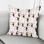 Toco Toucan Pattern Print Pillow Cover