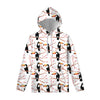 Toco Toucan Pattern Print Pullover Hoodie