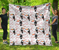 Toco Toucan Pattern Print Quilt
