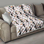 Toco Toucan Pattern Print Quilt