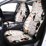 Toco Toucan Pattern Print Universal Fit Car Seat Covers