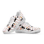 Toco Toucan Pattern Print White Sneakers