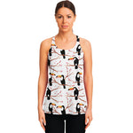 Toco Toucan Pattern Print Women's Racerback Tank Top