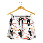 Toco Toucan Pattern Print Women's Shorts