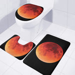 Total Lunar Eclipse Print 3 Piece Bath Mat Set