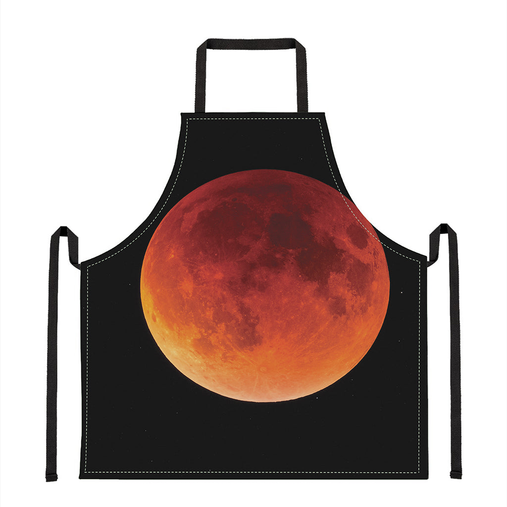 Total Lunar Eclipse Print Apron