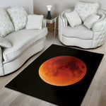 Total Lunar Eclipse Print Area Rug