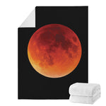 Total Lunar Eclipse Print Blanket
