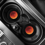 Total Lunar Eclipse Print Car Coasters