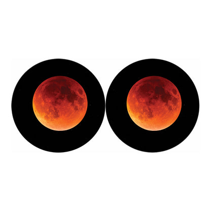 Total Lunar Eclipse Print Car Coasters