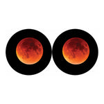 Total Lunar Eclipse Print Car Coasters