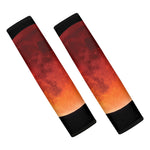 Total Lunar Eclipse Print Car Seat Belt Covers