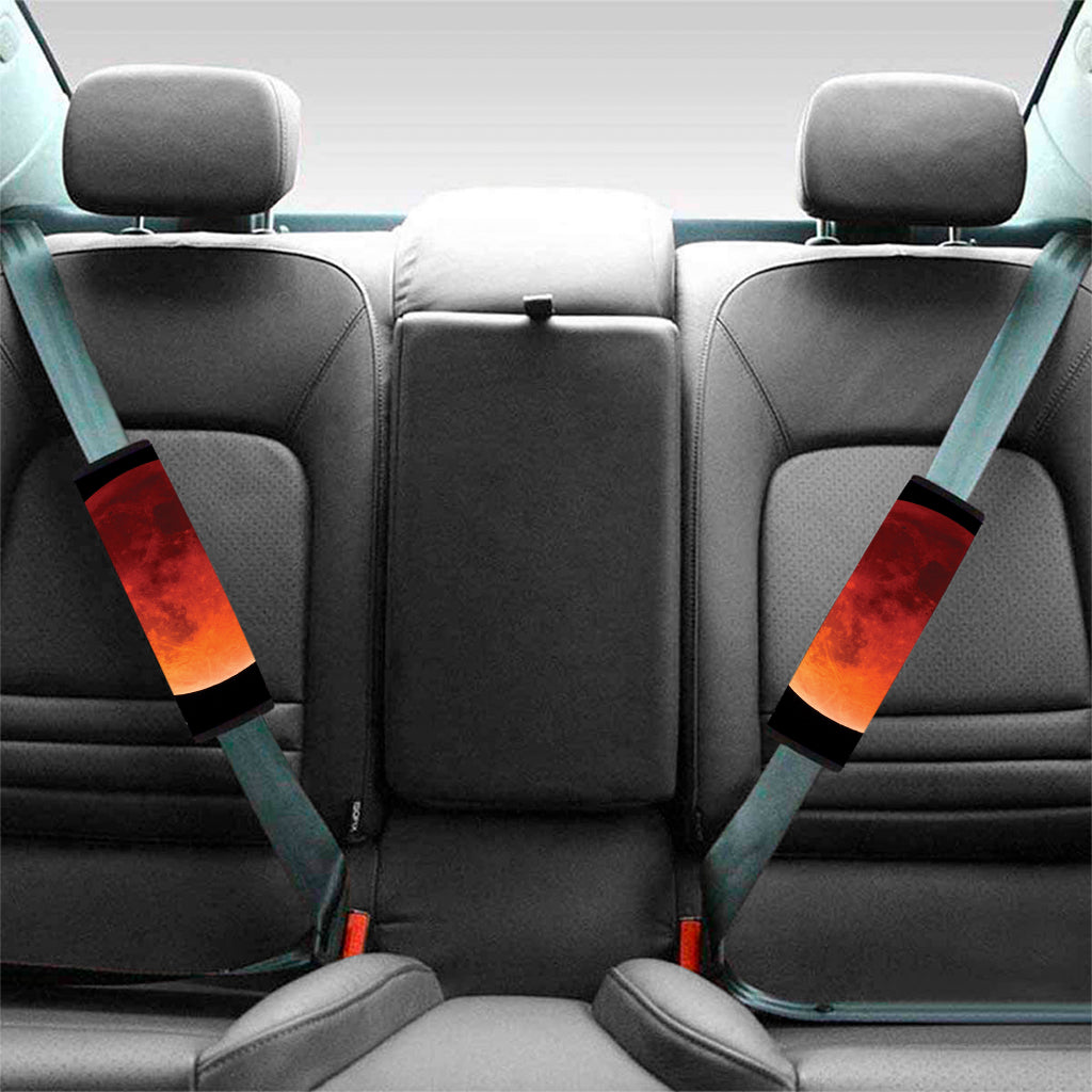 Total Lunar Eclipse Print Car Seat Belt Covers