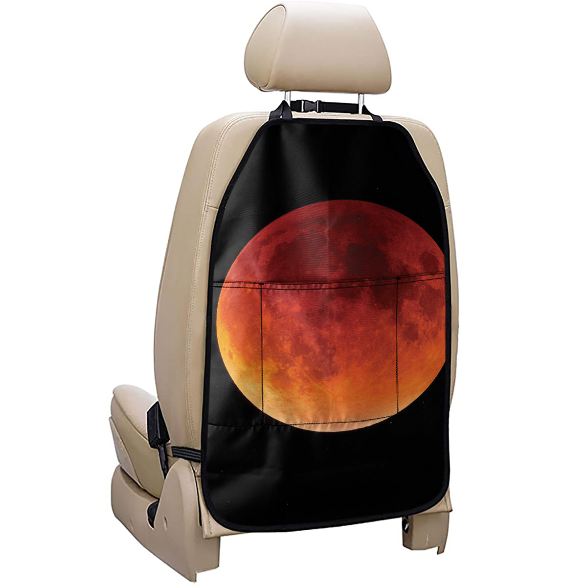 Total Lunar Eclipse Print Car Seat Organizers