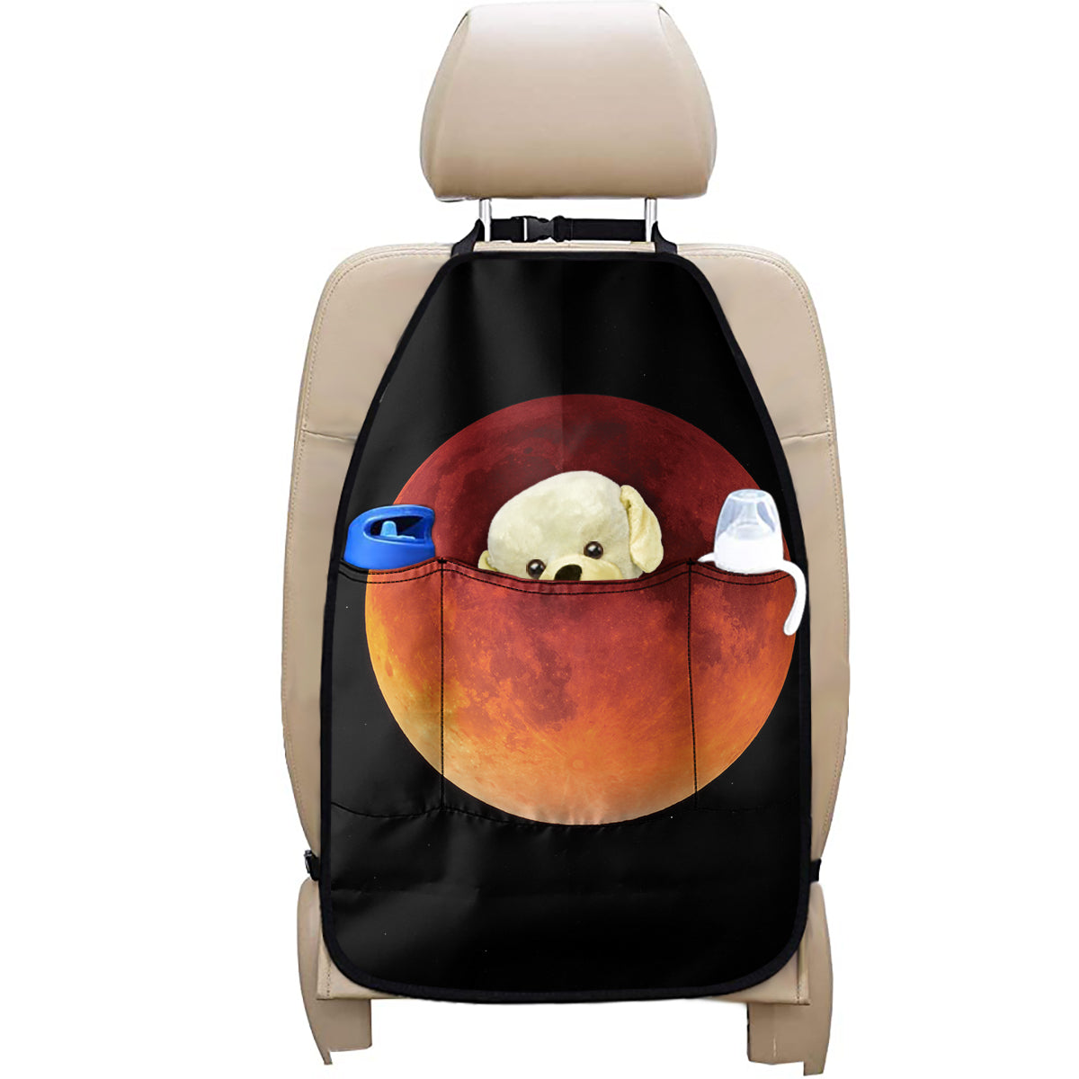 Total Lunar Eclipse Print Car Seat Organizers