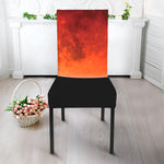 Total Lunar Eclipse Print Dining Chair Slipcover