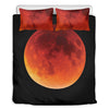 Total Lunar Eclipse Print Duvet Cover Bedding Set