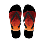 Total Lunar Eclipse Print Flip Flops