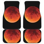 Total Lunar Eclipse Print Front and Back Car Floor Mats