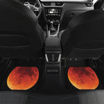 Total Lunar Eclipse Print Front and Back Car Floor Mats