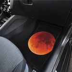Total Lunar Eclipse Print Front and Back Car Floor Mats