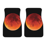 Total Lunar Eclipse Print Front Car Floor Mats