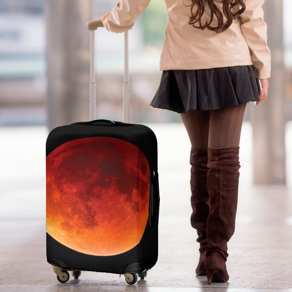 Total Lunar Eclipse Print Luggage Cover