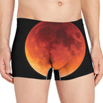 Total Lunar Eclipse Print Men's Boxer Briefs