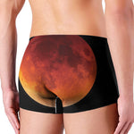 Total Lunar Eclipse Print Men's Boxer Briefs