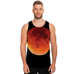 Total Lunar Eclipse Print Men's Tank Top