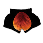Total Lunar Eclipse Print Muay Thai Boxing Shorts