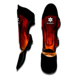 Total Lunar Eclipse Print Muay Thai Shin Guard