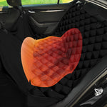 Total Lunar Eclipse Print Pet Car Back Seat Cover