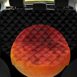 Total Lunar Eclipse Print Pet Car Back Seat Cover