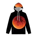 Total Lunar Eclipse Print Pullover Hoodie
