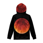 Total Lunar Eclipse Print Pullover Hoodie