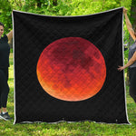 Total Lunar Eclipse Print Quilt