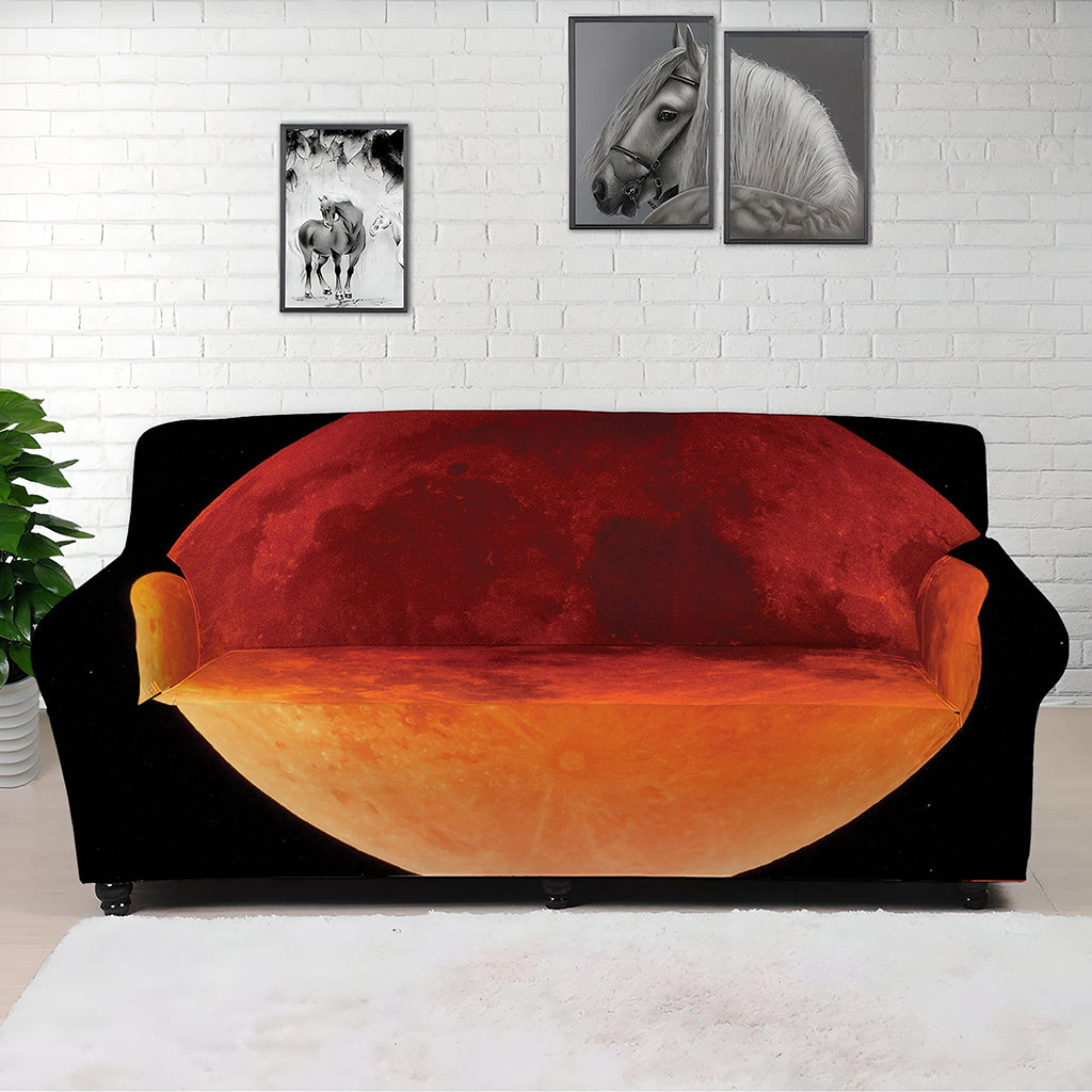 Total Lunar Eclipse Print Sofa Cover