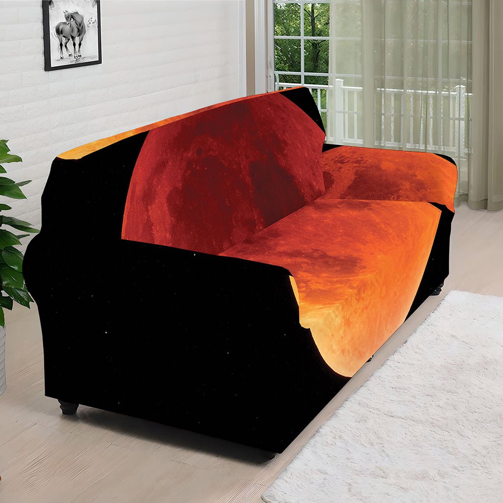 Total Lunar Eclipse Print Sofa Cover