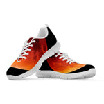Total Lunar Eclipse Print White Sneakers