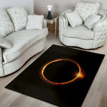 Total Solar Eclipse Print Area Rug