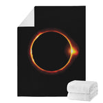 Total Solar Eclipse Print Blanket