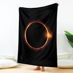 Total Solar Eclipse Print Blanket