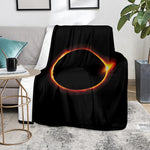 Total Solar Eclipse Print Blanket